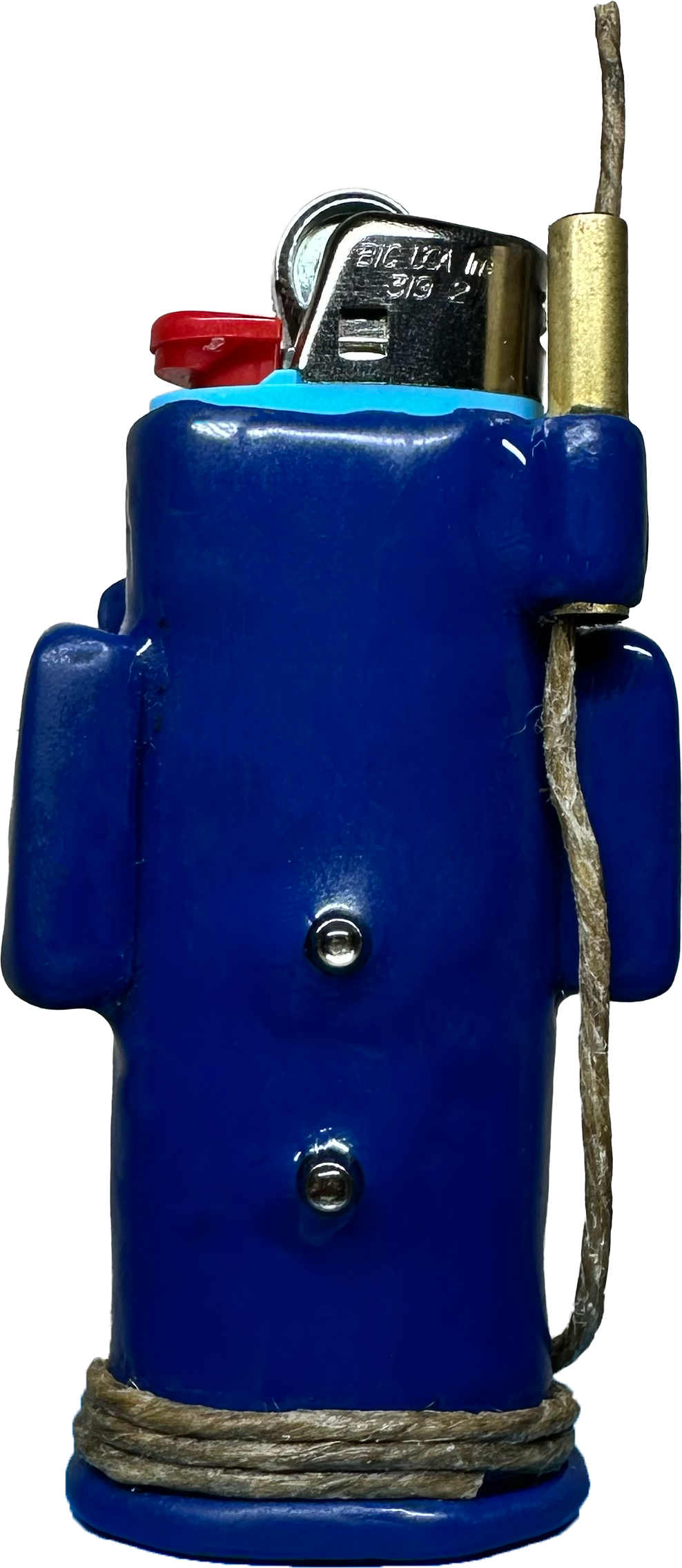 Squidward's House Hemp Wick Lighter Case | Glow In The Dark | Fits Standard Bic | Made To Order