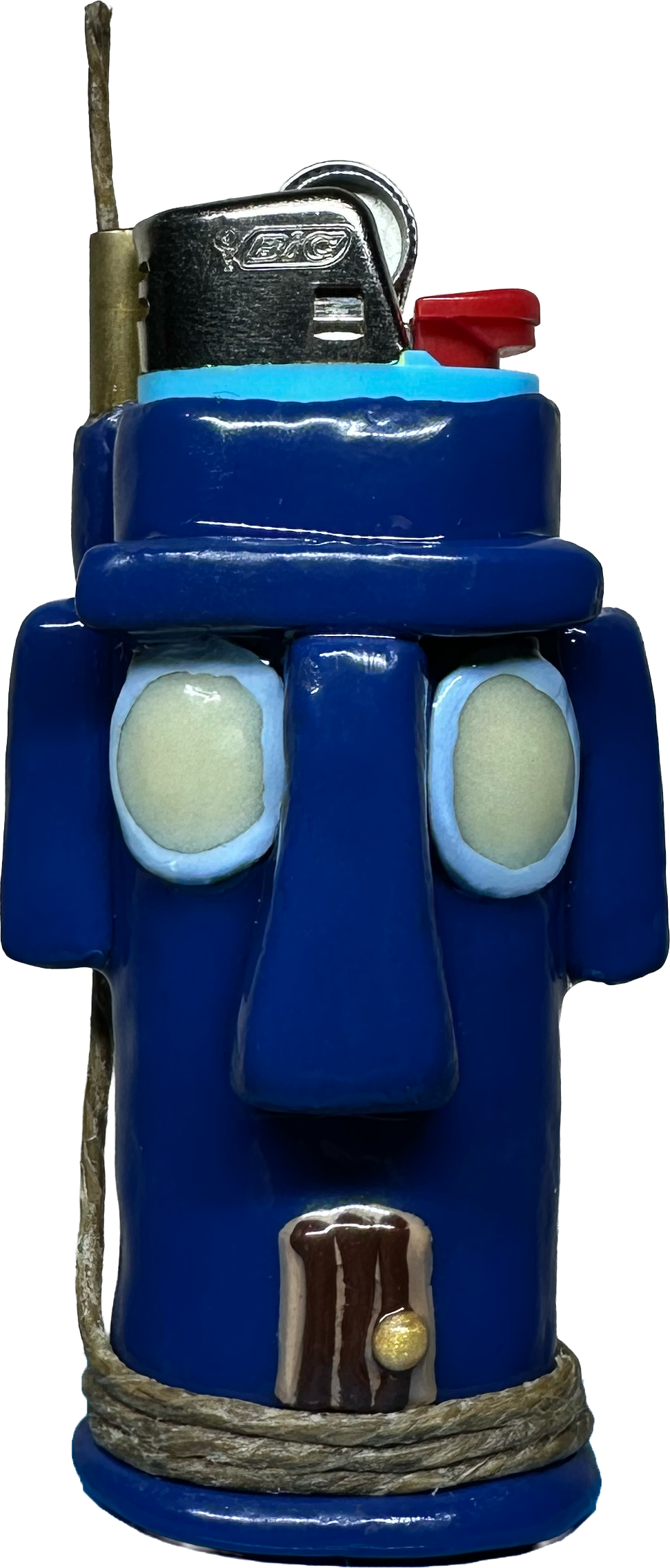 Squidward's House Hemp Wick Lighter Case | Glow In The Dark | Fits Standard Bic | Made To Order